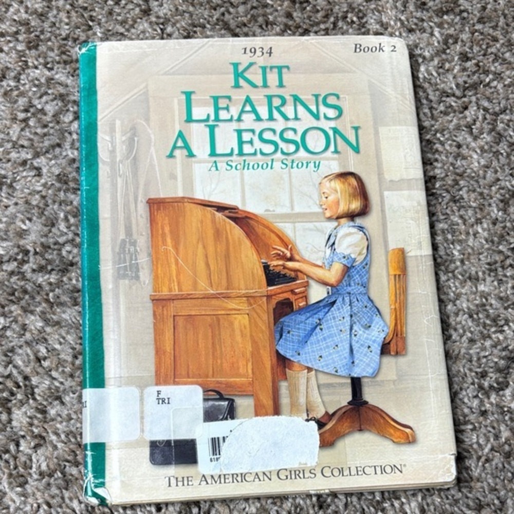American girl KIT book 2 Kit learns lesson